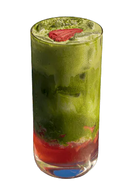 Strawberry Matcha Latte